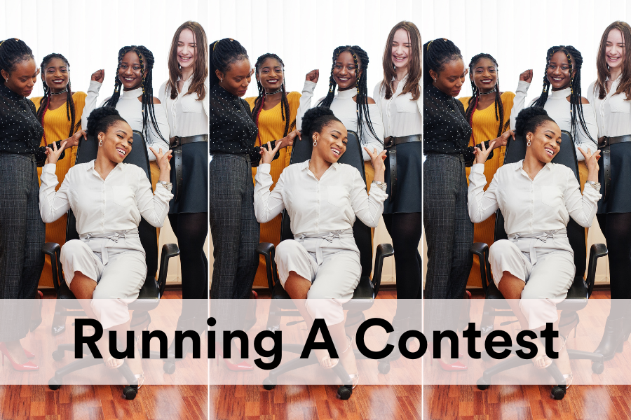 running a contest