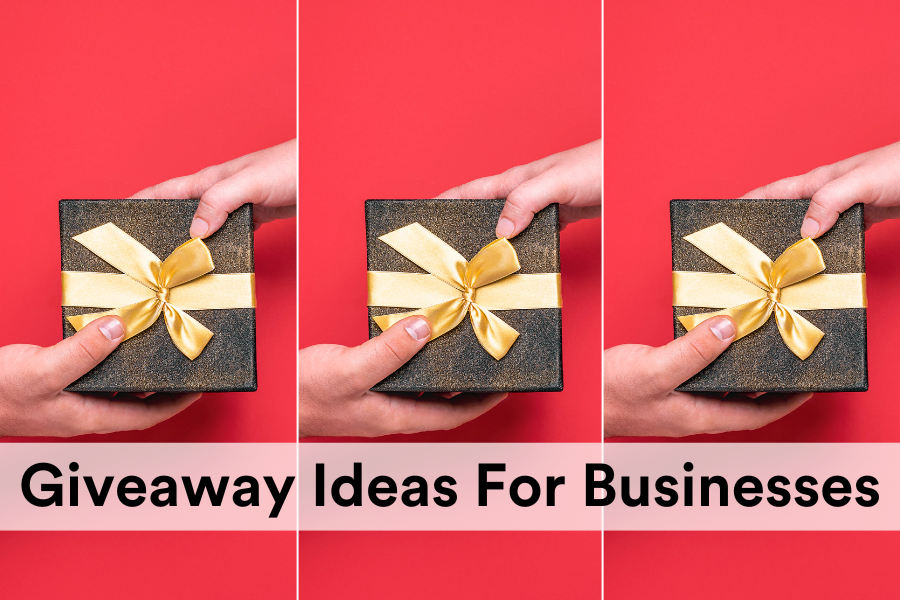 giveaway ideas for businesses